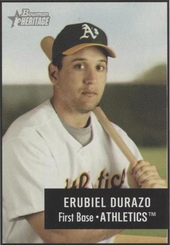 2003 Bowman Heritage - Erubiel Durazo #77