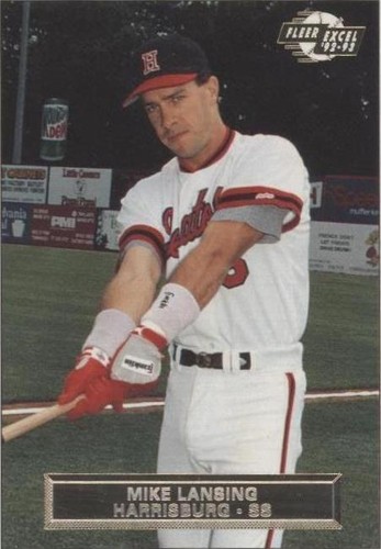 1992-93 Fleer Excel - Mike Lansing #61