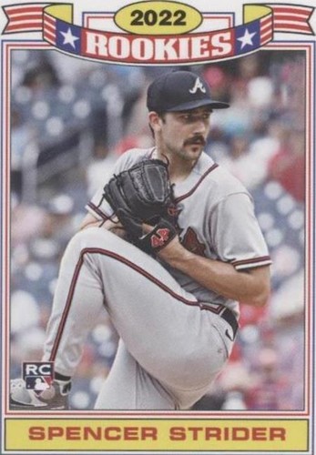 2022 Topps Throwback Thursday #TBT - Spencer Strider #147