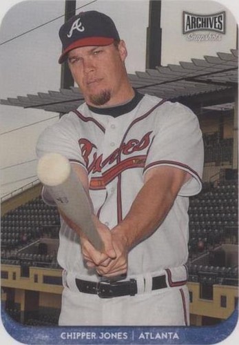 2018 Topps Archives Snapshots - Chipper Jones #AS-CJ