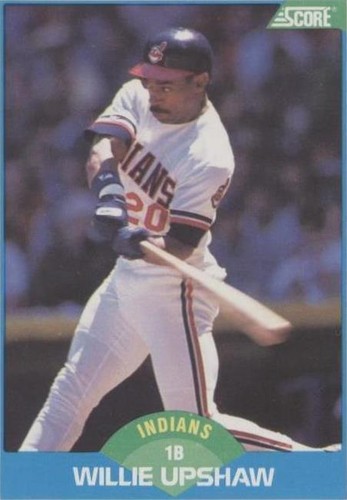 1989 Score - Willie Upshaw #188