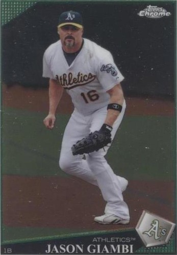 2009 Topps Chrome - Jason Giambi #8