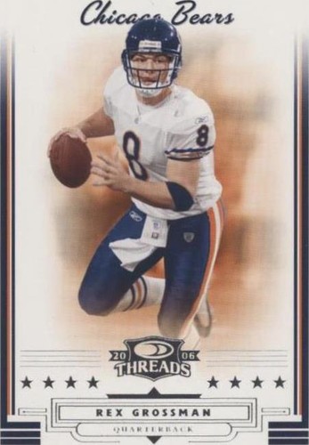 2006 Donruss Threads Rex Grossman #148