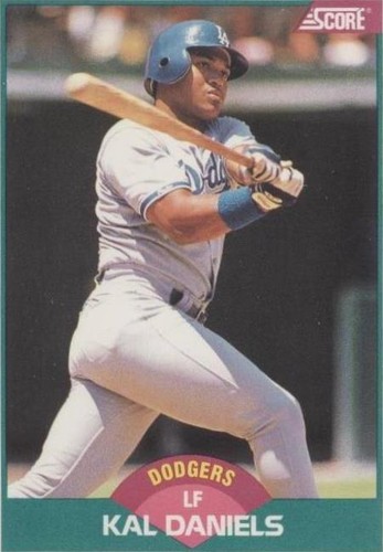 1989 Score Rookie & Traded - Kal Daniels #48T