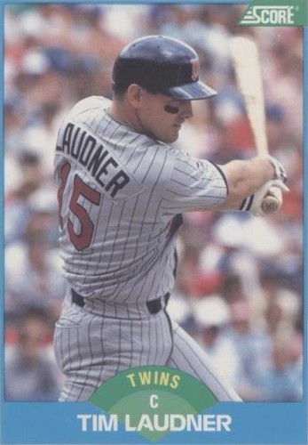 1989 Score - Tim Laudner #134