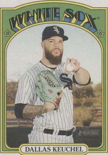2021 Topps Heritage - Dallas Keuchel #80