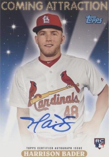 2018 Topps Archives - Harrison Bader #CA-HB