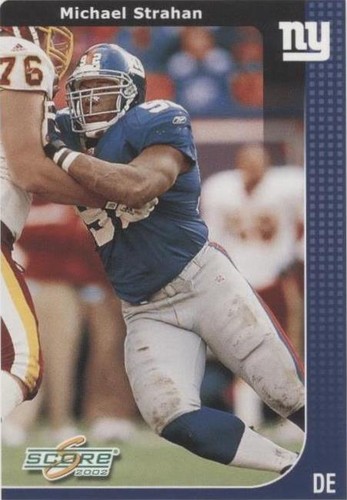 2002 Score Michael Strahan #151