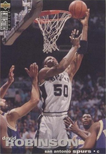 1995-96 Upper Deck Collector's Choice International Spanish I - David Robinson #143