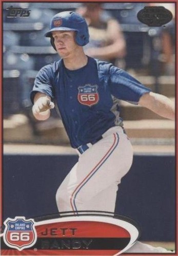 2012 Topps Pro Debut - Jett Bandy #35