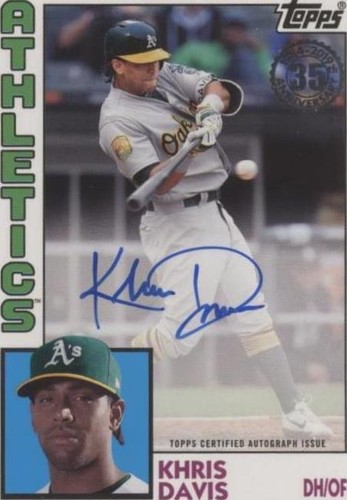 2019 Topps - Khris Davis #84A-KD