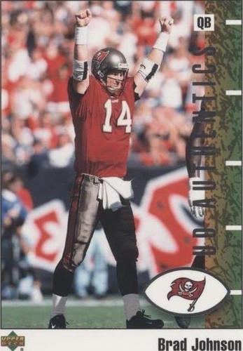 2002 UD Authentics Brad Johnson #85