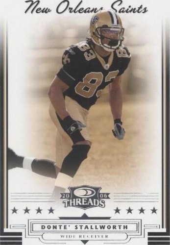 2006 Donruss Threads Donte Stallworth #65
