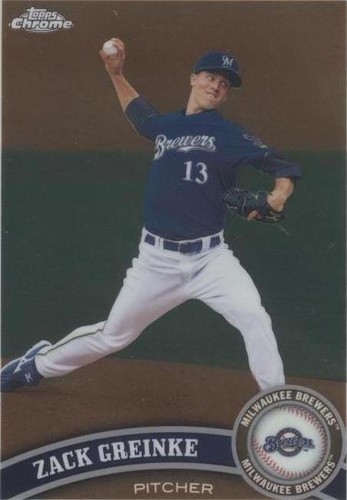 2011 Topps Chrome - Zack Greinke #6
