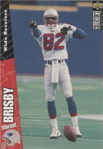 1996 Upper Deck Collector's Choice Vincent Brisby #215