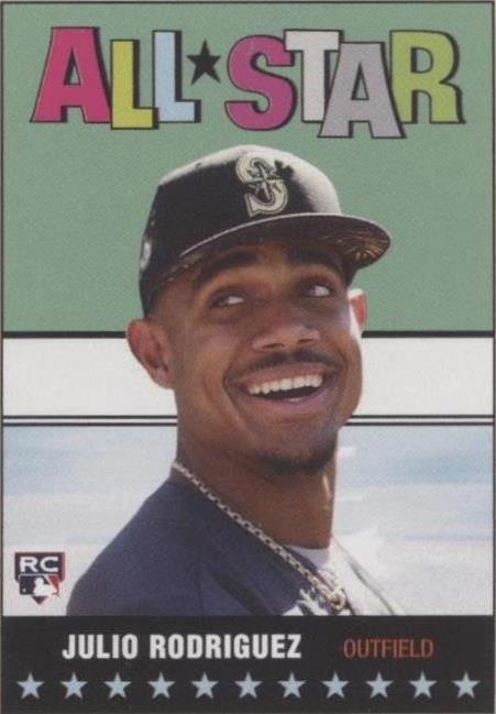 2022 Topps Throwback Thursday #TBT - Julio Rodriguez #92