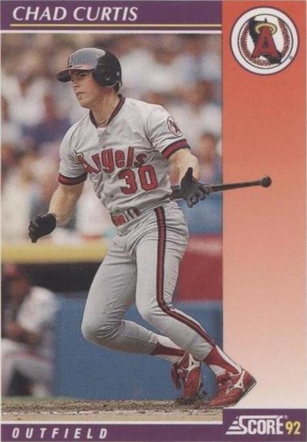 1992 Score Rookie & Traded - Chad Curtis #87T