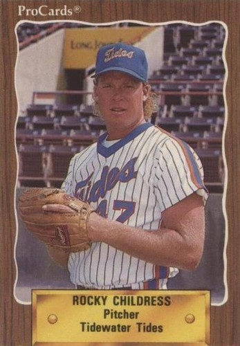 1990 ProCards Minor League - Rocky Childress #536