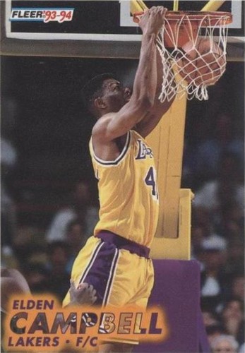 1993-94 Fleer - Elden Campbell #98