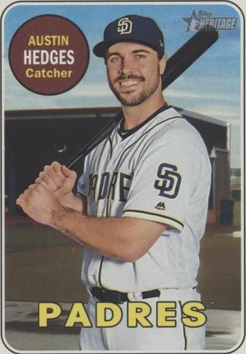 2018 Topps Heritage - Austin Hedges #374