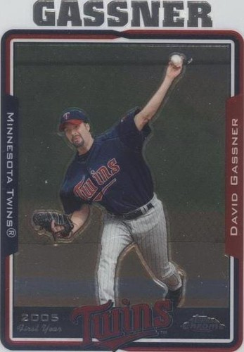 2005 Topps Chrome Update & Highlights - Dave Gassner #UH180