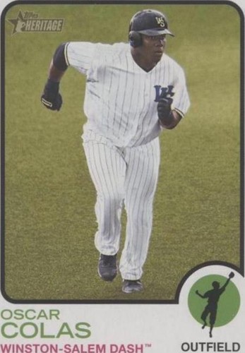 2022 Topps Heritage Minor League Edition - Oscar Colas #210