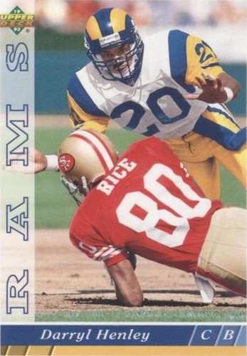 1993 Upper Deck Darryl Henley #470