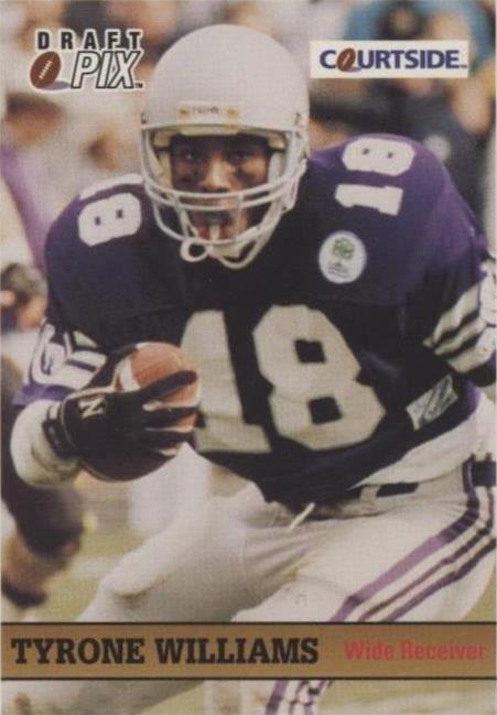 1992 Courtside Draft Pix Tyrone Williams #102