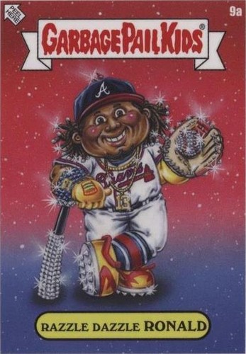 2023 Topps Mlb X Garbage Pail Kids: Series 3 David Gross - Ronald Acuña Jr. #9A