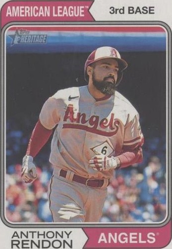 2023 Topps Heritage High Number - Anthony Rendon #532