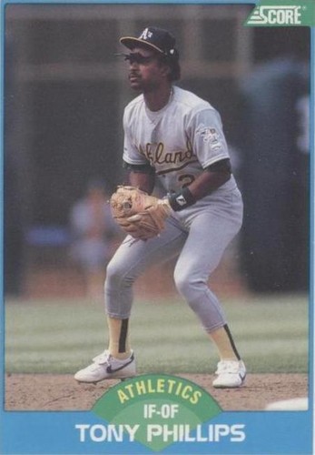 1989 Score - Tony Phillips #156