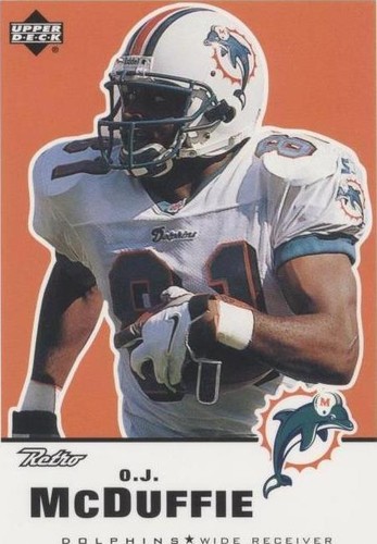 1999 Upper Deck Retro O.J. McDuffie #80