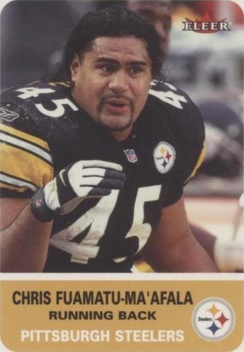 2002 Fleer Tradition Chris Fuamatu-Ma'afala #138