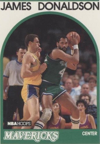 1989-90 NBA Hoops - James Donaldson #189