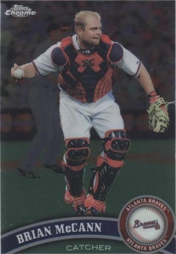 2011 Topps Chrome - Brian McCann #72