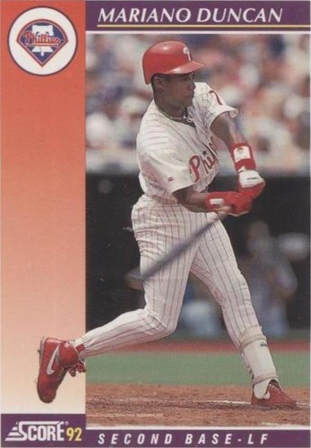 1992 Score Rookie & Traded - Mariano Duncan #54T