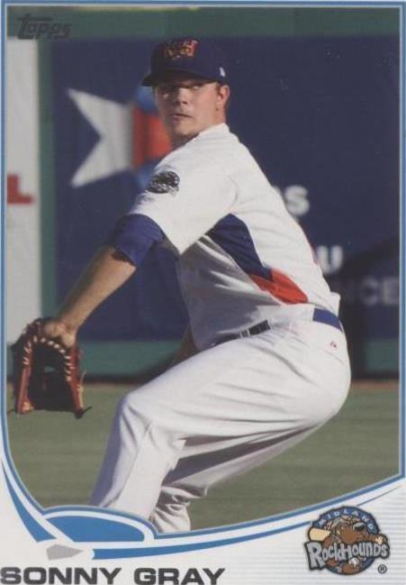 2013 Topps Pro 首次亮相 - Sonny Gray #24