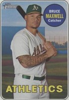 2018 Topps Heritage - Bruce Maxwell #495