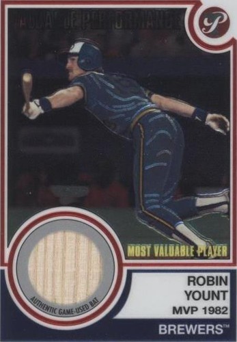 2005 Topps Pristine Legends - Robin Yount #VP-RY