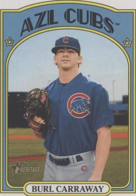 2021 Topps Heritage Minor League Edition - Burl Carraway #149