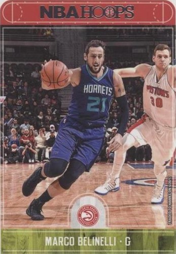2017-18 Panini NBA Hoops - Marco Belinelli #80