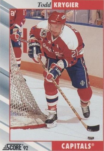 1992-93 Score - Todd Krygier #98