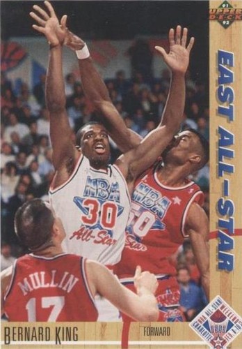 1991-92 Upper Deck - Bernard King #65