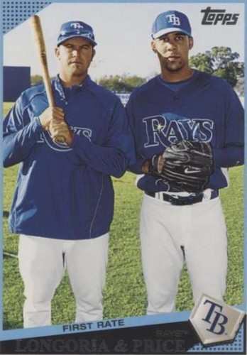 2009 Topps - David Price Evan Longoria #22