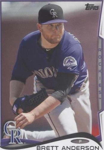 2014 Topps Update Series - Brett Anderson #US-116