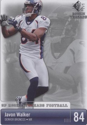 2007 SP Rookie Threads Javon Walker #31