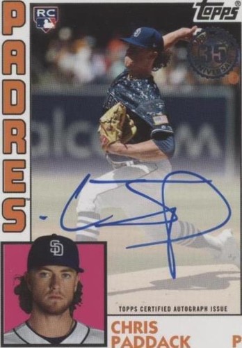 2019 Topps Update Series - Chris Paddack #84A-CP