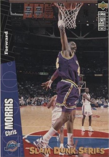 1996-97 Upper Deck Collector's Choice Nestlé Slam Dunk Series - Chris Morris #34