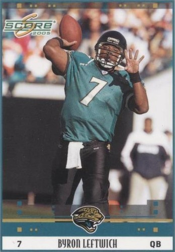 2005 Score Byron Leftwich #127