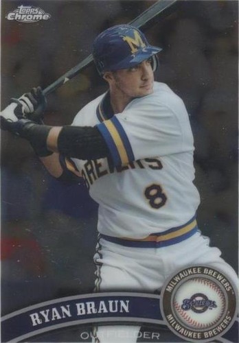 2011 Topps Chrome - Ryan Braun #54